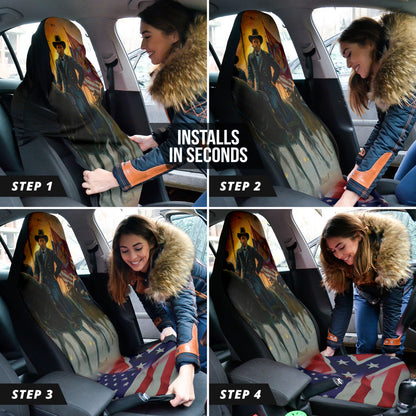 US American Civil War Car Seat Covers Style 3 213001