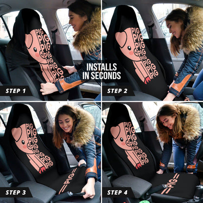 Lovely Pig Car Seat Covers 212201