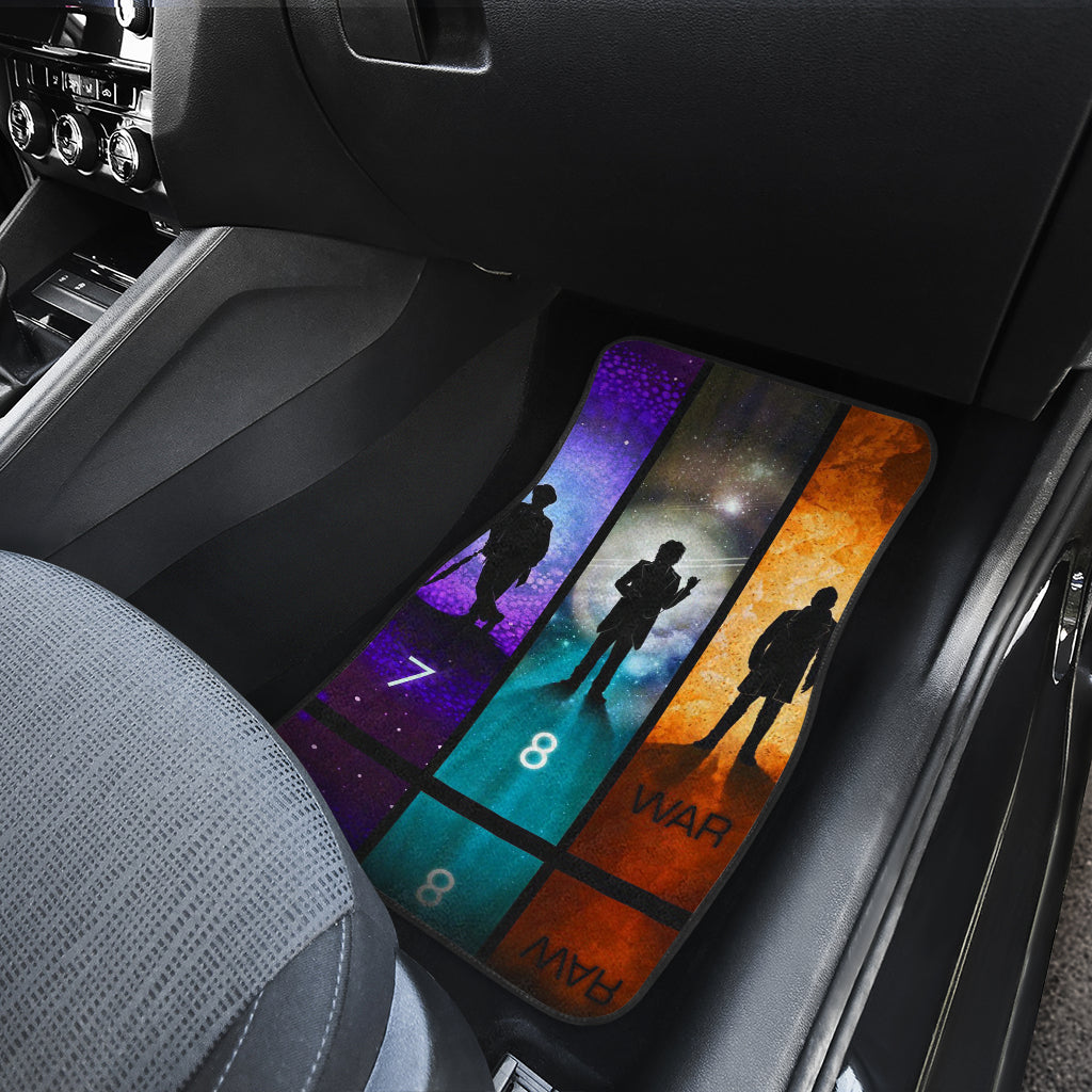 Doctor Who Art Car Floor Mats Amazing Gift Ideas Version 3 211302