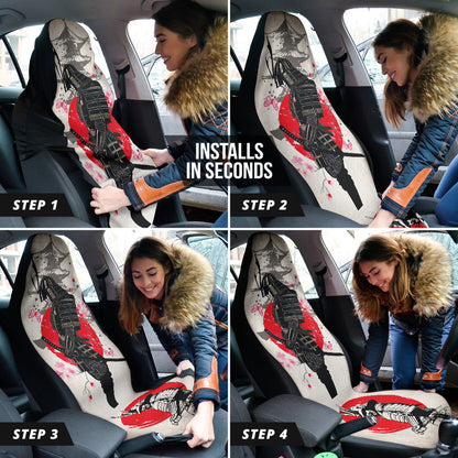 Samurai Japan Art Gift Car Seat Covers 212801