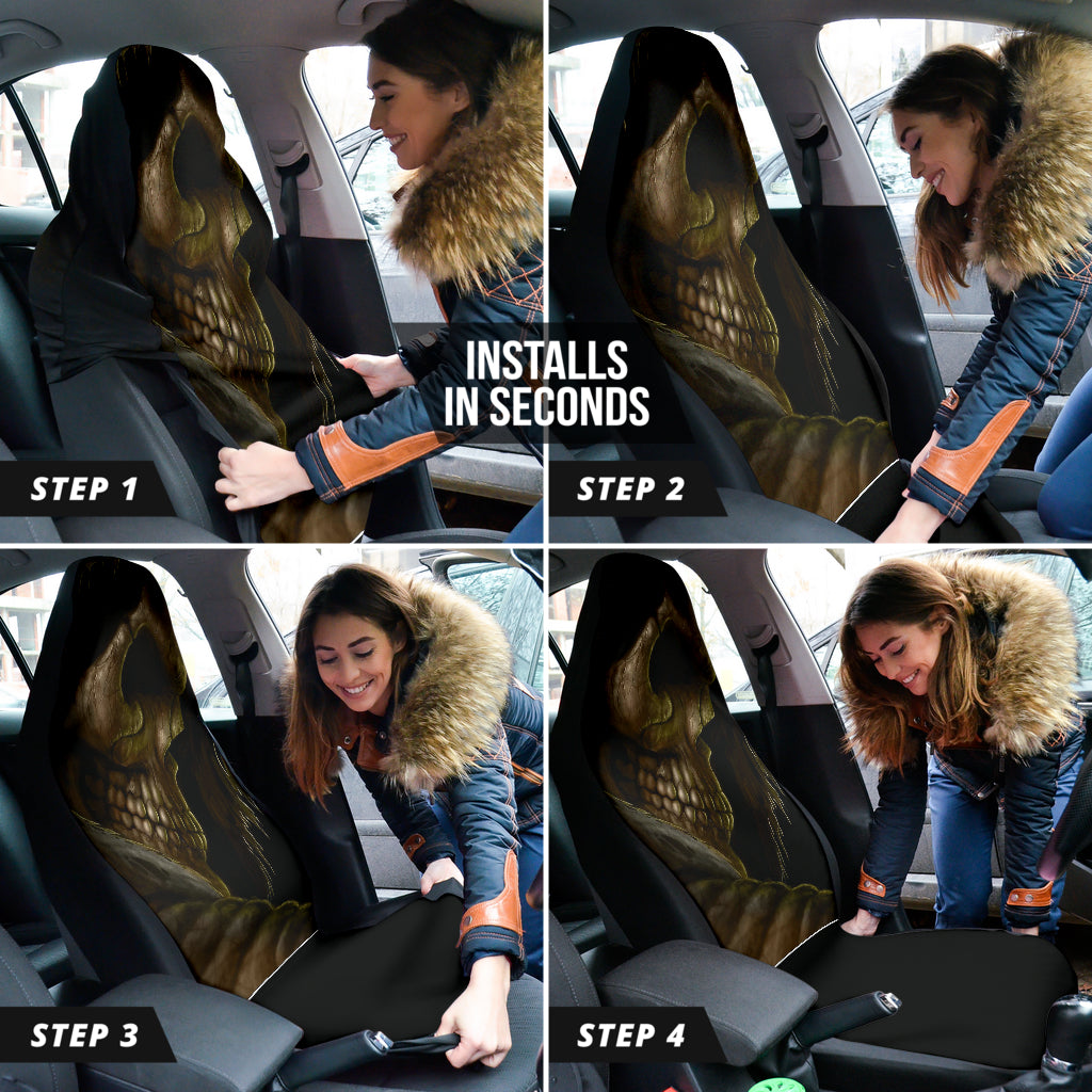 Grim Reaper Last Thing To See Car Seat Covers Version 1 211302