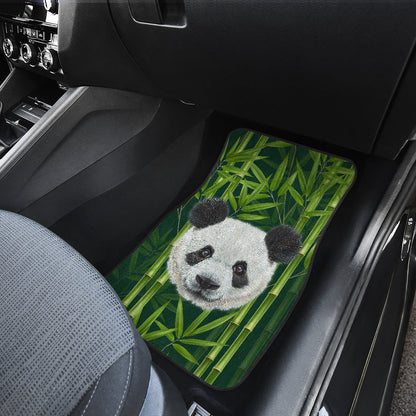 Panda and Bamboo Design Theme Car Floor Mats 211106