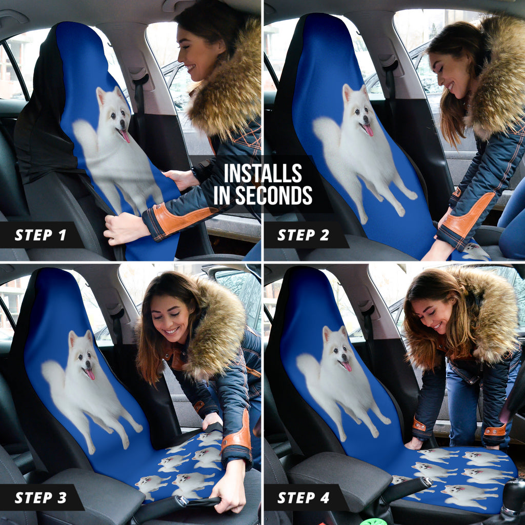 Pomeranian Car Seat Covers Full Set 212901