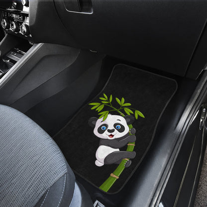 Lovely and Cute Panda Pattern Car Floor Mats 211106