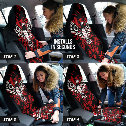 Canada Haida Eagle Car Seat Covers 210402