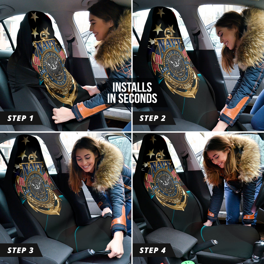 US Navy Car Seat Covers Style 4 210502