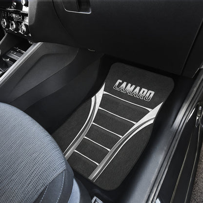 Camaro Flat Black Car Floor Mats 211401