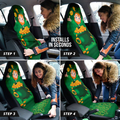 Leprechaun Patrick's Day Car Seat Covers 212501