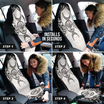 Triple Moon Wicca Car Seat Covers 212801