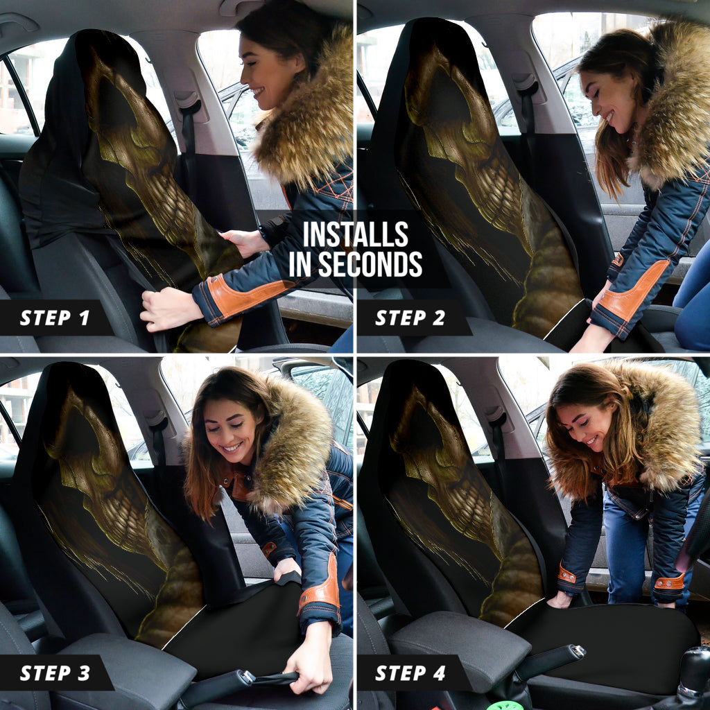 Grim Reaper Last Thing To See Car Seat Covers Version 2 211302