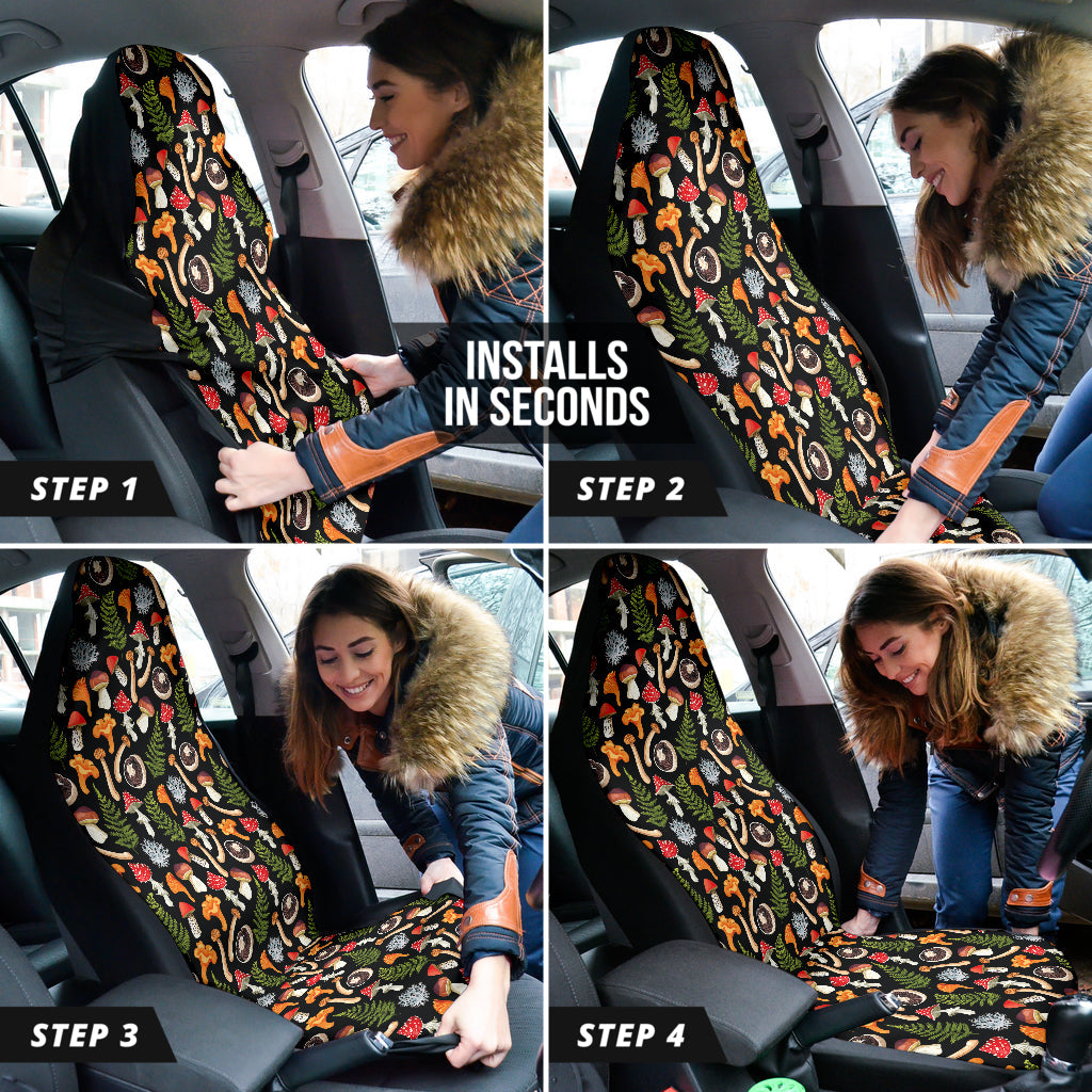 Mushroom Natural Car Seat Covers 212301