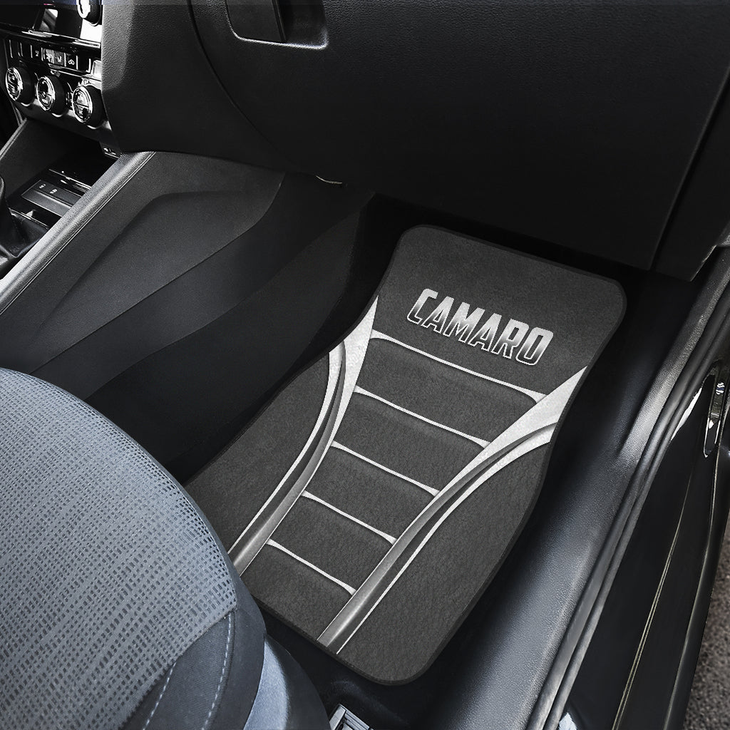 Camaro Silver Car Floor Mats 211401