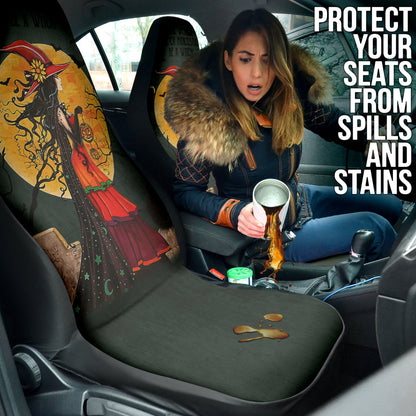 In The World Full Of Princesses Be A Witch Car Seat Covers 212201