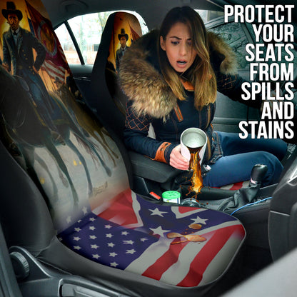 US American Civil War Car Seat Covers Style 3 213001