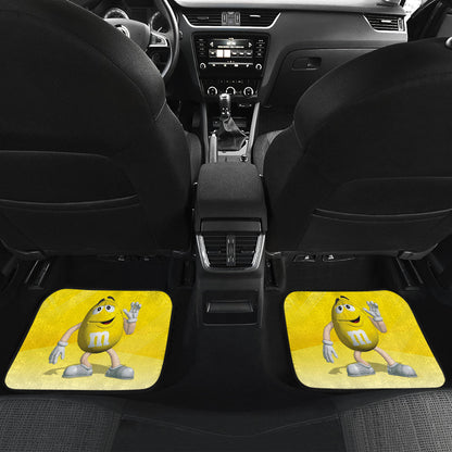 Racing Goes Nuts In Nascar M&M Chocolate Car Floor Mats 211402