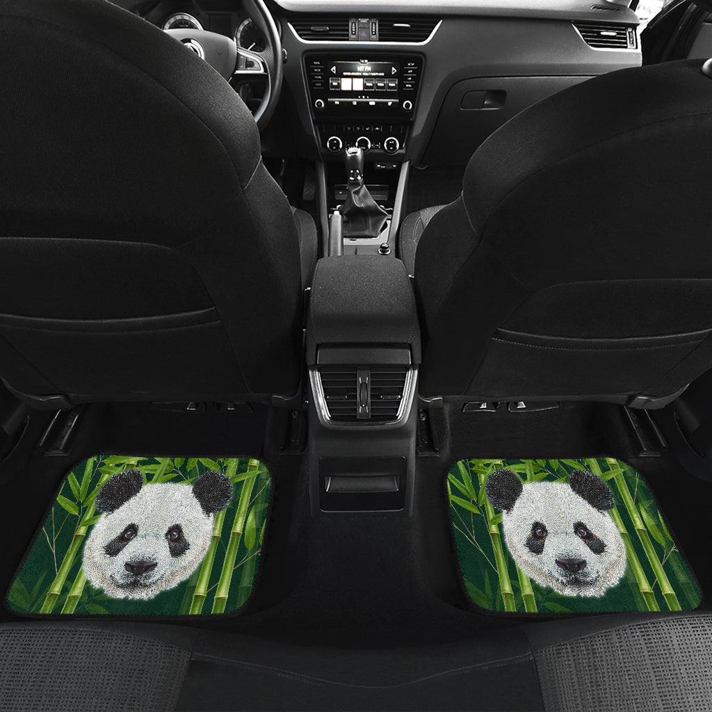 Panda and Bamboo Design Theme Car Floor Mats 211106