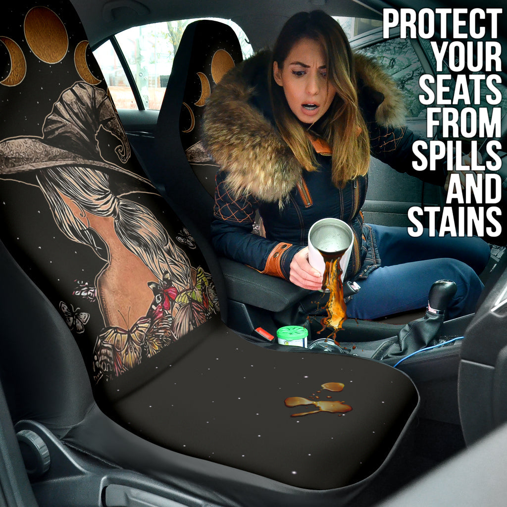 Witch Moon Butterfly Car Seat Covers 212201