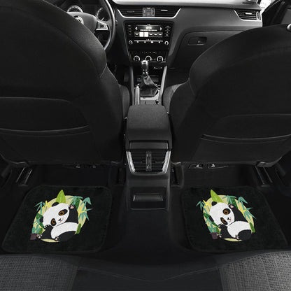 Rustic Panda Design Car Floor Mats 211106