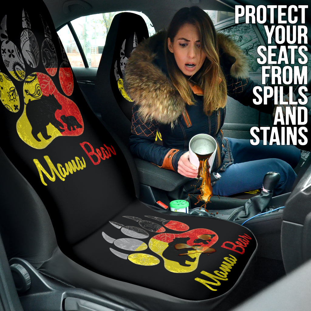 Mama Bear Native American Amazing Gift Idea Car Seat Covers 212901