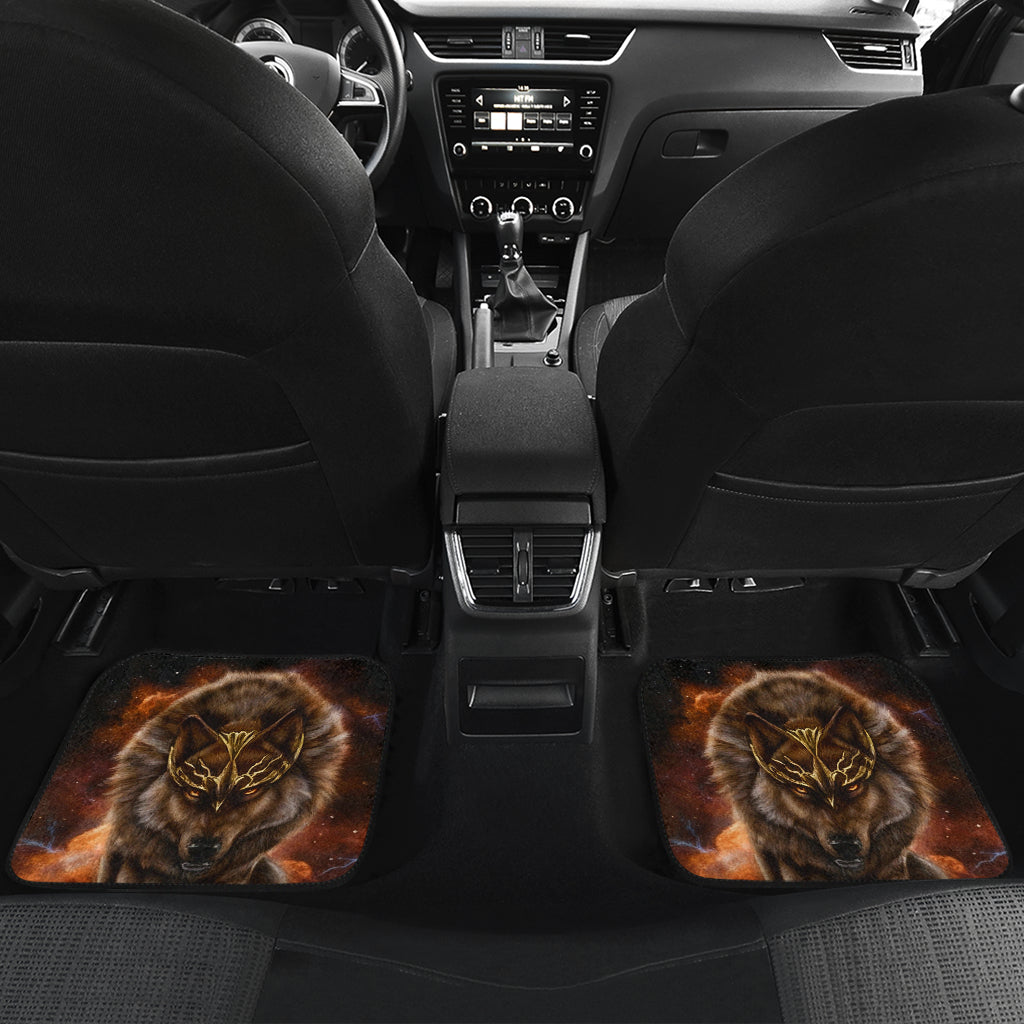 Galaxy Bold Wolf Car Floor Mats 211302