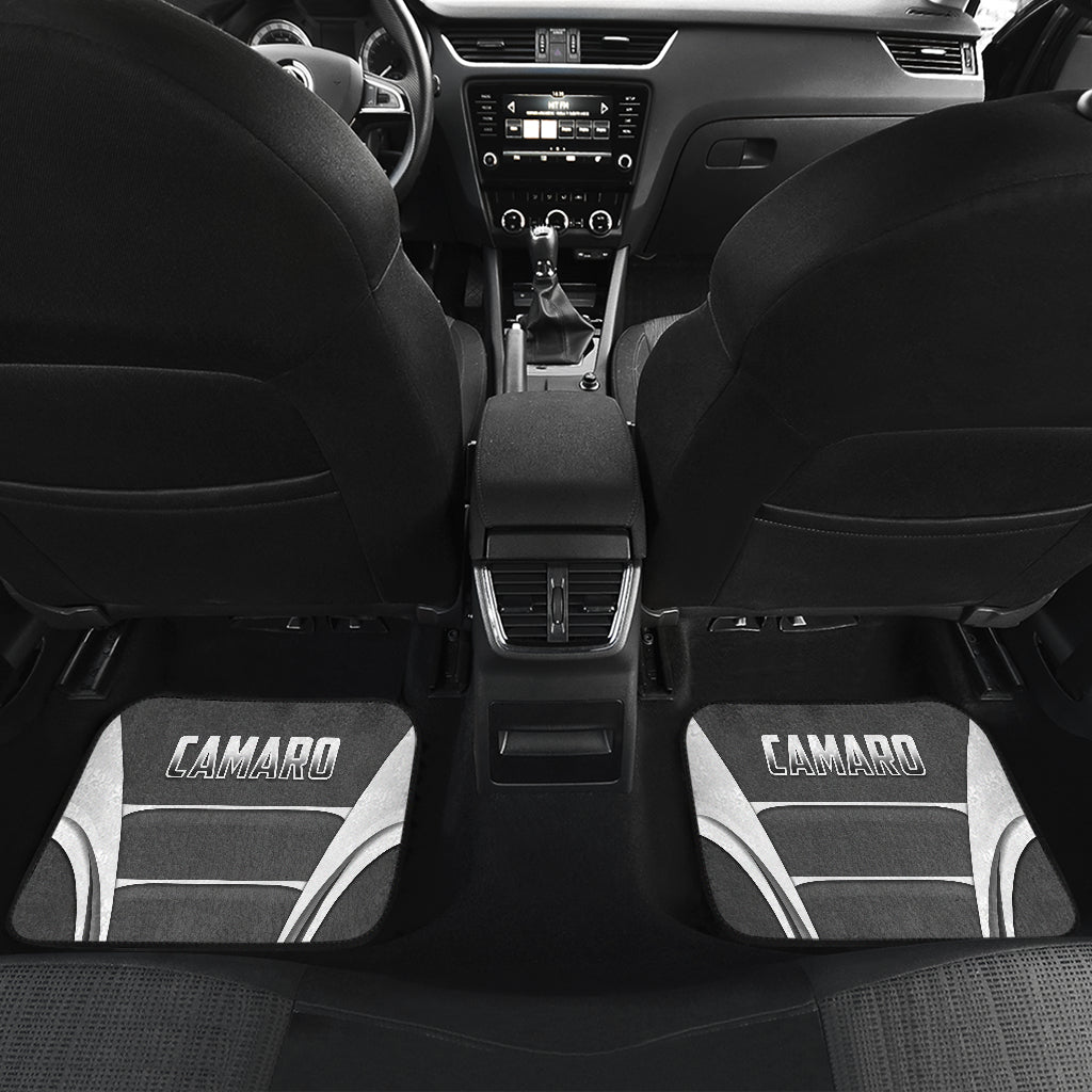 Camaro Silver Car Floor Mats 211401