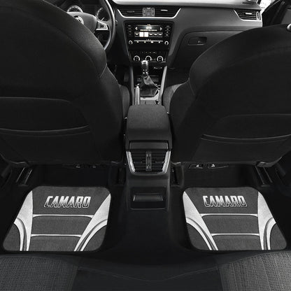 Camaro Silver Car Floor Mats 211401