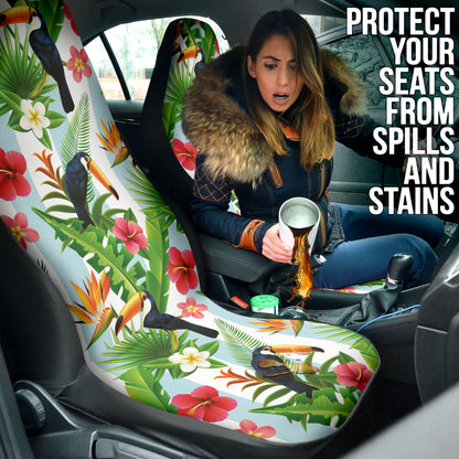 Hibicus Toucan Forest Car Seat Covers 212401