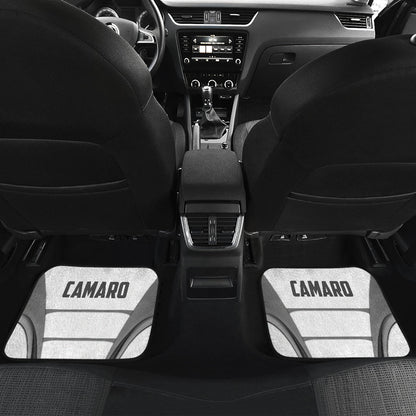 Camaro White Car Floor Mats 211401