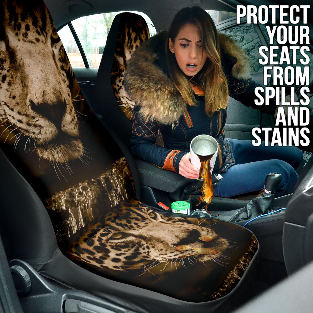 Amazing Jaguar Printing Car Seat Covers 211302
