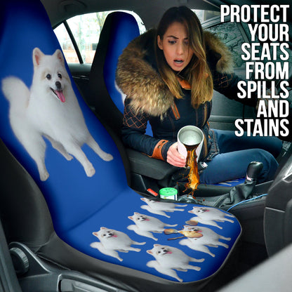 Pomeranian Car Seat Covers Full Set 212901