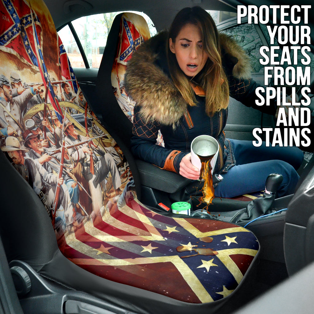 US American Civil War Car Seat Covers Style 5 213001