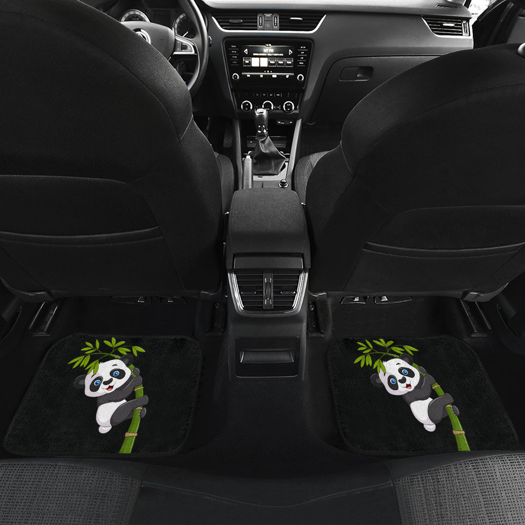 Lovely and Cute Panda Pattern Car Floor Mats 211106