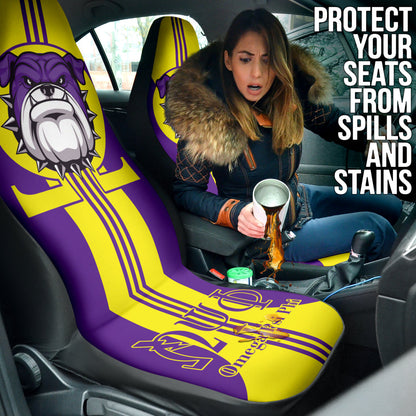 Omega Psi Phi Bulldog Iron Car Seat Covers 212401