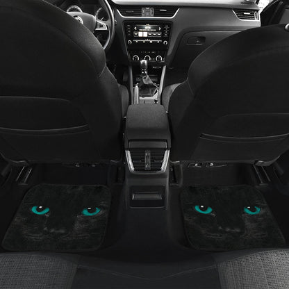 Green Cat Eyes Car Floor Mats 211302