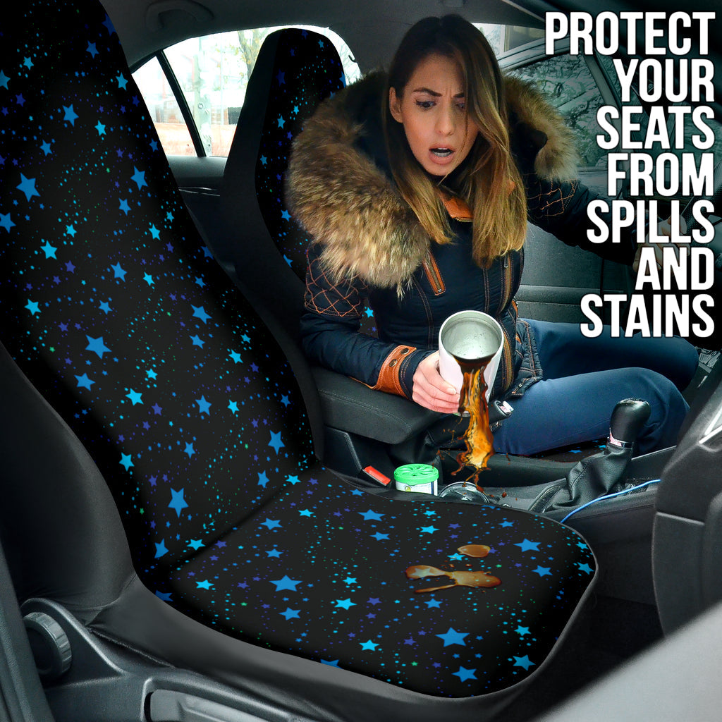 Blue Stars Sky Car Seat Covers 210302