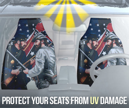 US American Civil War Car Seat Covers Style 1 213001