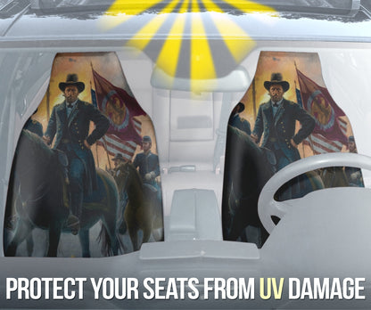 US American Civil War Car Seat Covers Style 3 213001