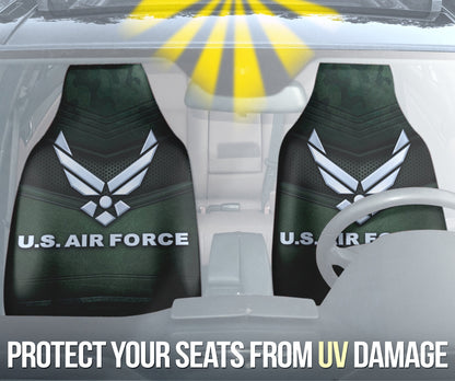 US Air Force Camo Car Seat Covers 210402