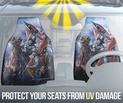 US American Civil War Car Seat Covers Style 2 213001