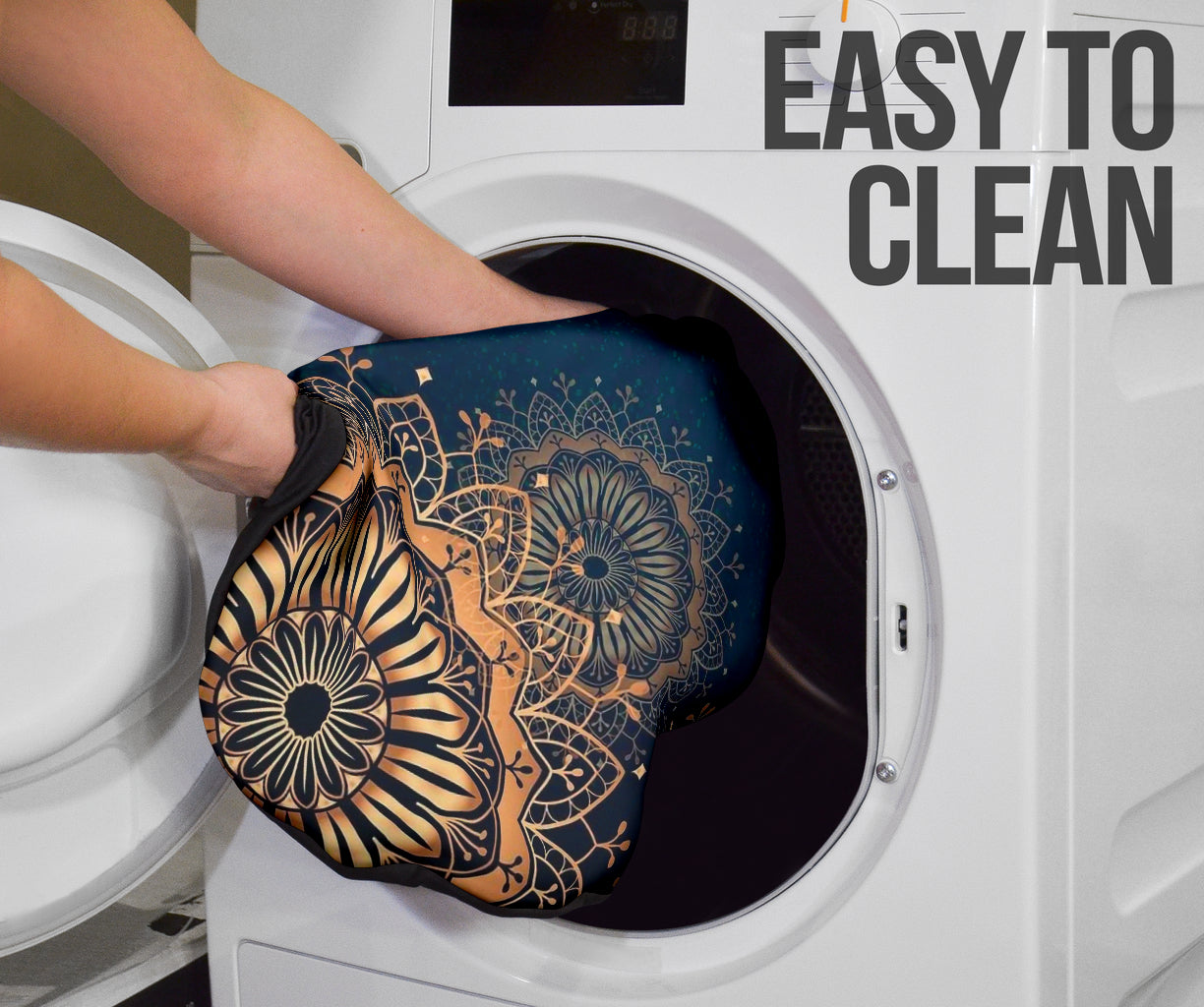 Triple Moon Mandala Car Seat Covers 210402