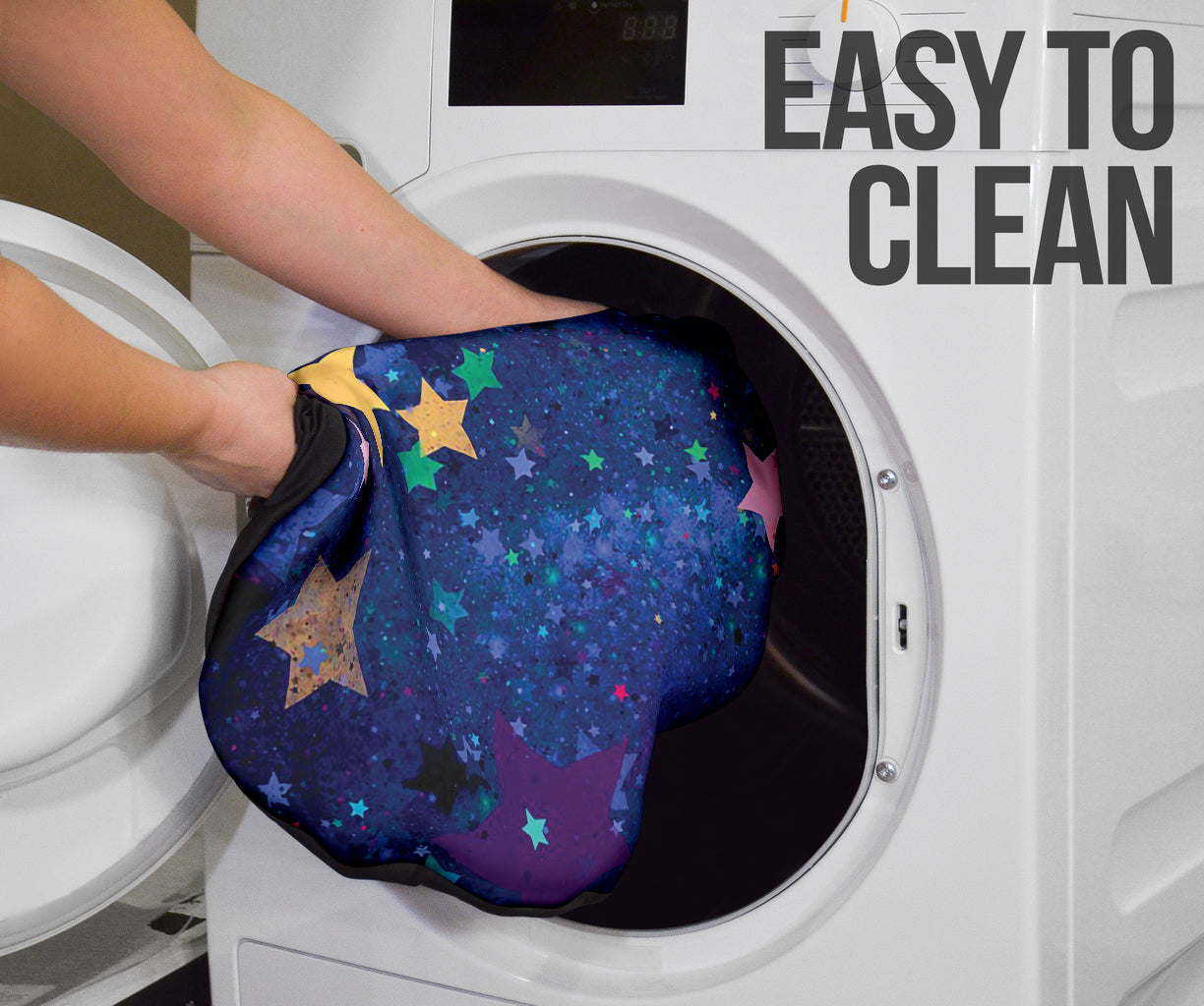 Stars Colorful Watercolor Car Seat Covers 210302