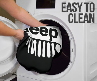Jeep Offroad Wobble Car Seat Cover White Black Version 1 211302