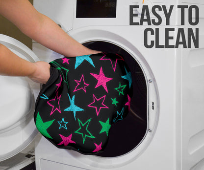 Stars Colorful Car Seat Covers 210302