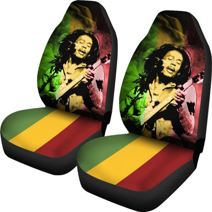 Full Set Bob Marley Rasta Car Seat Covers 210703 - YourCarButBetter