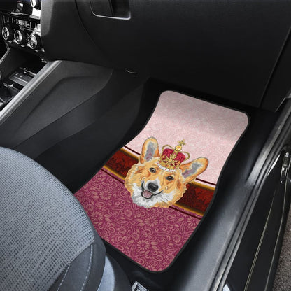 Funny Corgi Dog Design Car Floor Mats 211205 - YourCarButBetter