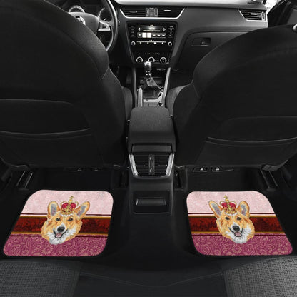 Funny Corgi Dog Design Car Floor Mats 211205 - YourCarButBetter