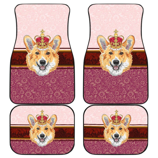 Funny Corgi Dog Design Car Floor Mats 211205 - YourCarButBetter