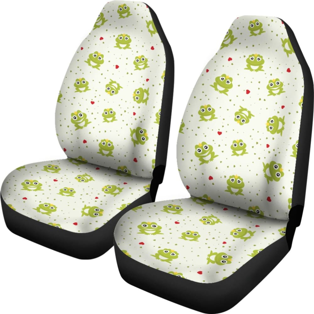 Funny Frog Car Seat Covers 211507 - YourCarButBetter