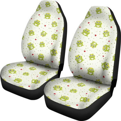Funny Frog Car Seat Covers 211507 - YourCarButBetter