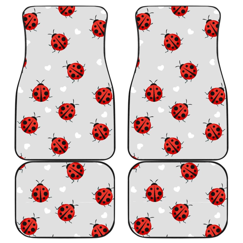 Funny Ladybug Print Amazing Car Floor Mats 211606 - YourCarButBetter